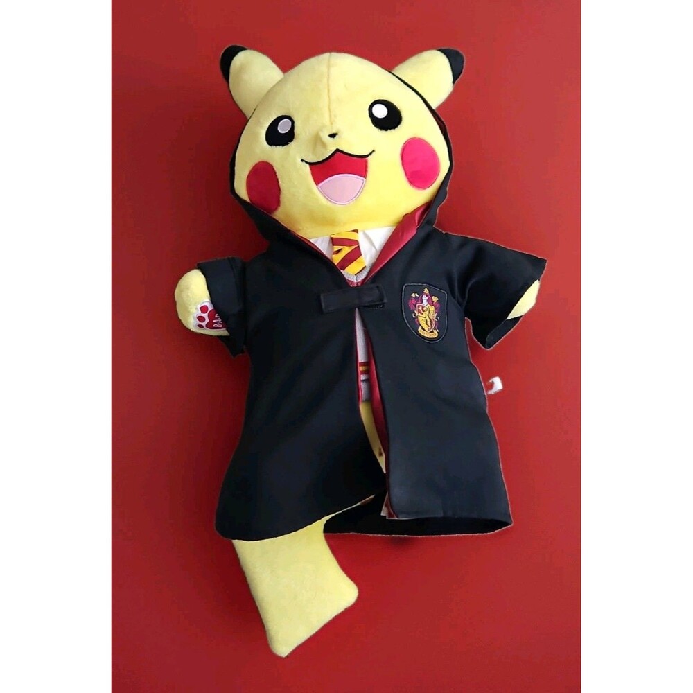 Pokemon Pikachu Build A Bear Workshop Plush HARRY POTTER - Hogwarts Talking BAB
